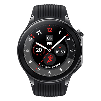Smartwatch OnePlus Watch 2 Czarny (Black Steel)