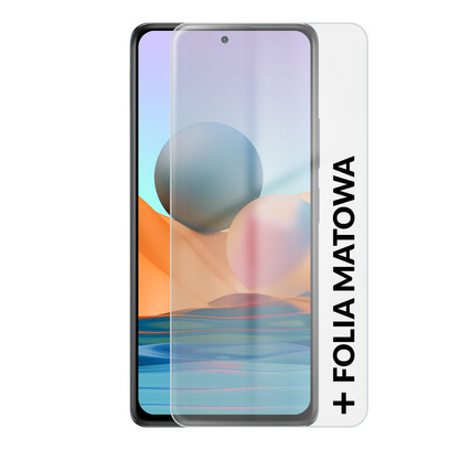 Xiaomi Redmi Note 10 Pro 6/64GB Dual Sim Szary + Folia Hydrożelowa Rock Space Matowa
