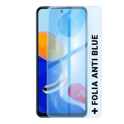 Xiaomi Redmi Note 11 4/64GB Niebieski + Folia Hydrożelowa Rock Space Anti Blue