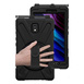 Etui z Uchwytem D-Pro 360 Armor Strap Case Samsung Galaxy Tab Active 3 Czarne