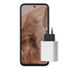 Google Pixel 8a 5G 8/128GB Beżowy (Porcelain) + Ładowarka Google 30W