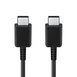 Kabel Samsung USB-C - USB-C EP-DN975BB 1,0 m 5A Czarny